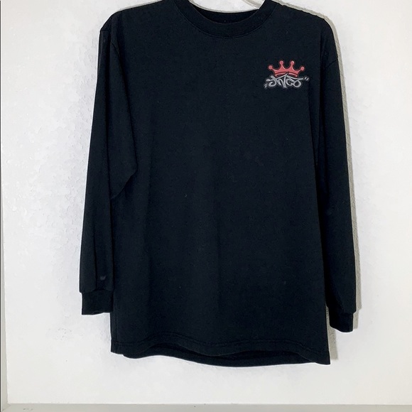 VTG Jnco Jeans Black Tee Sz L - Picture 2 of 9